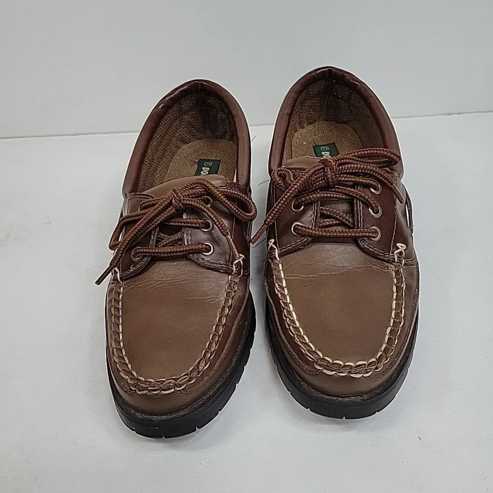 Dockmates Mens Loafers Size 7.5 Lace Up Preppy Hipster Boat Shoes Trendy Stylish